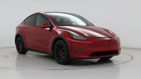 TESLA MODEL Y 2021 5YJYGDEE4MF100071 image